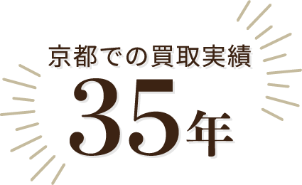 京都での骨董品買取実績35年