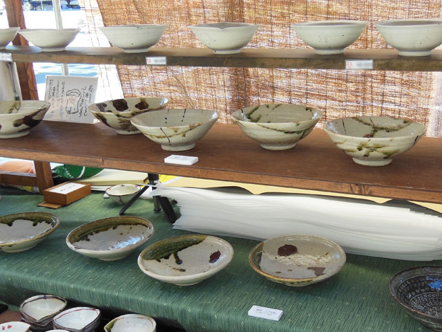 京都五条陶器祭り陶器店